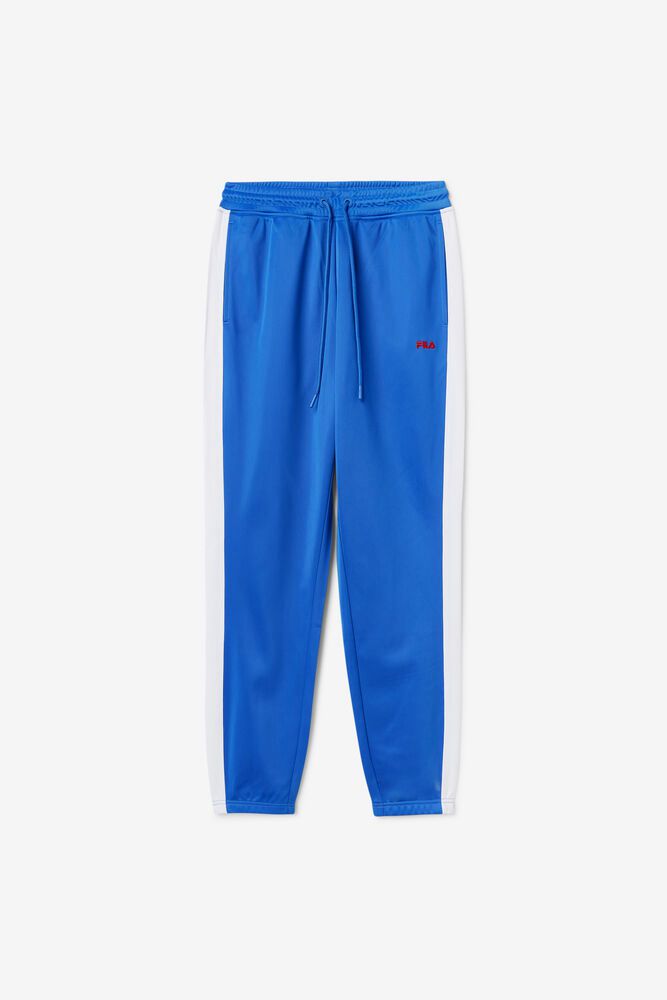 Fila Ecuador Track Blue Pants Mens - NZ 59670-LDVF